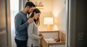 Bebê só dorme no colo