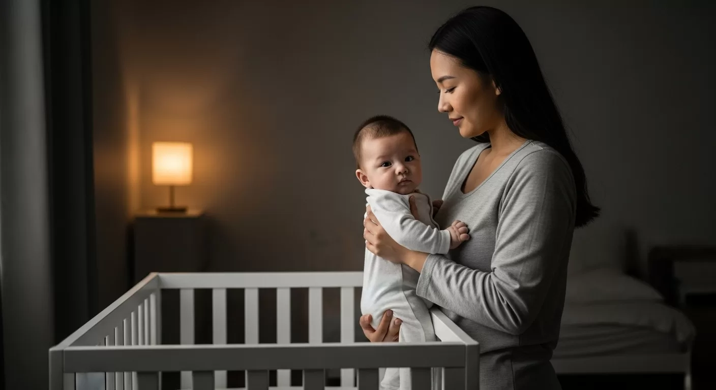 ensinar o bebê a dormir sozinho no berço