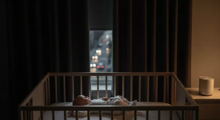como fazer o bebê dormir com barulho