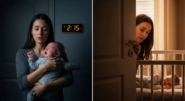 meu bebê acorda a cada hora na madrugada