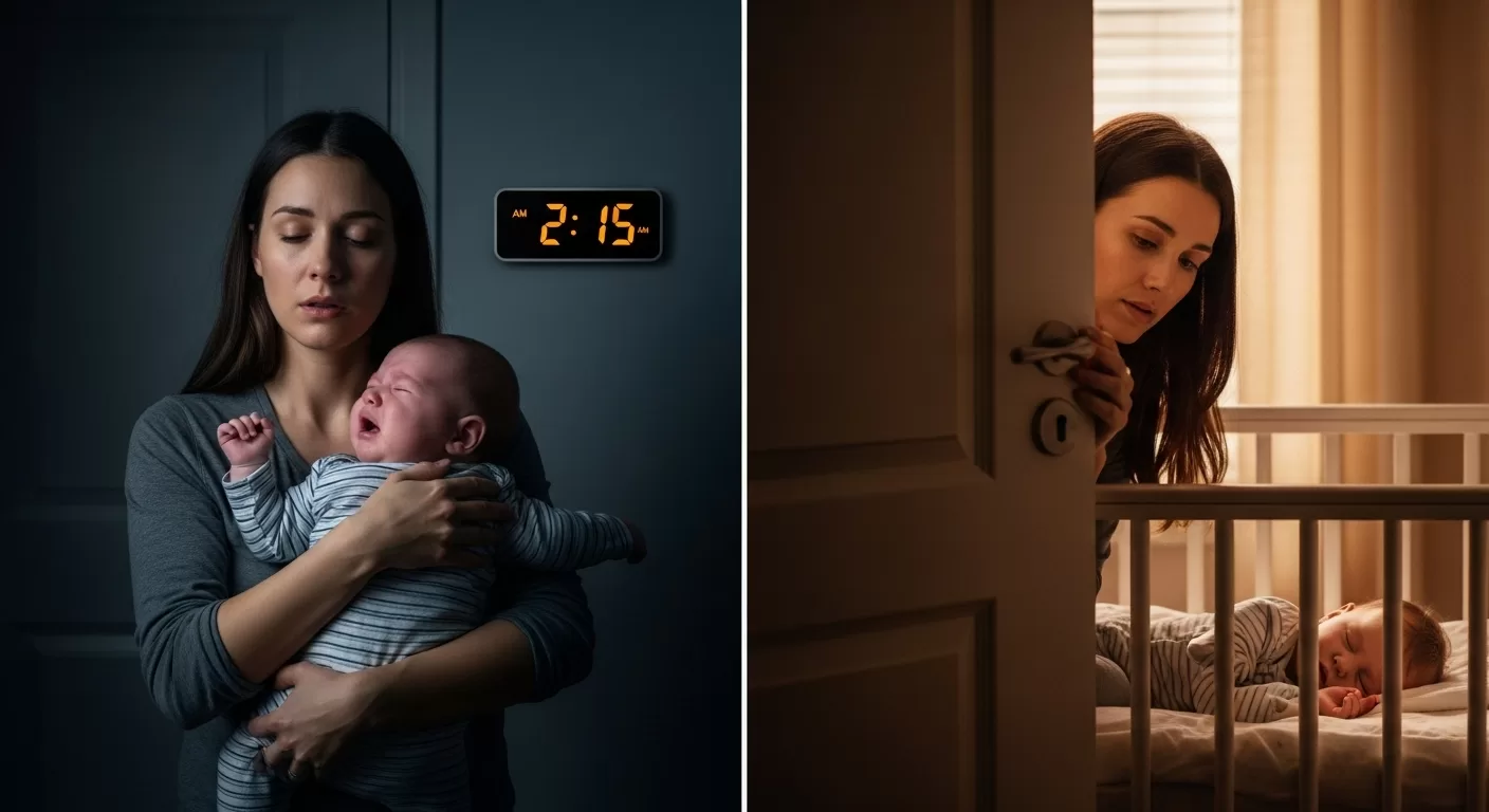 meu bebê acorda a cada hora na madrugada
